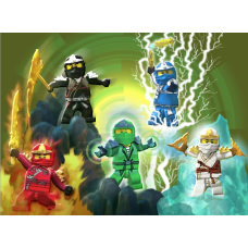 80064 Vafa Lego Ninjago 30x20cm